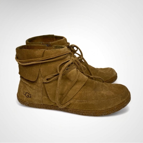 UGG Shoes - UGG Reid Moc Boots Brown Size 9